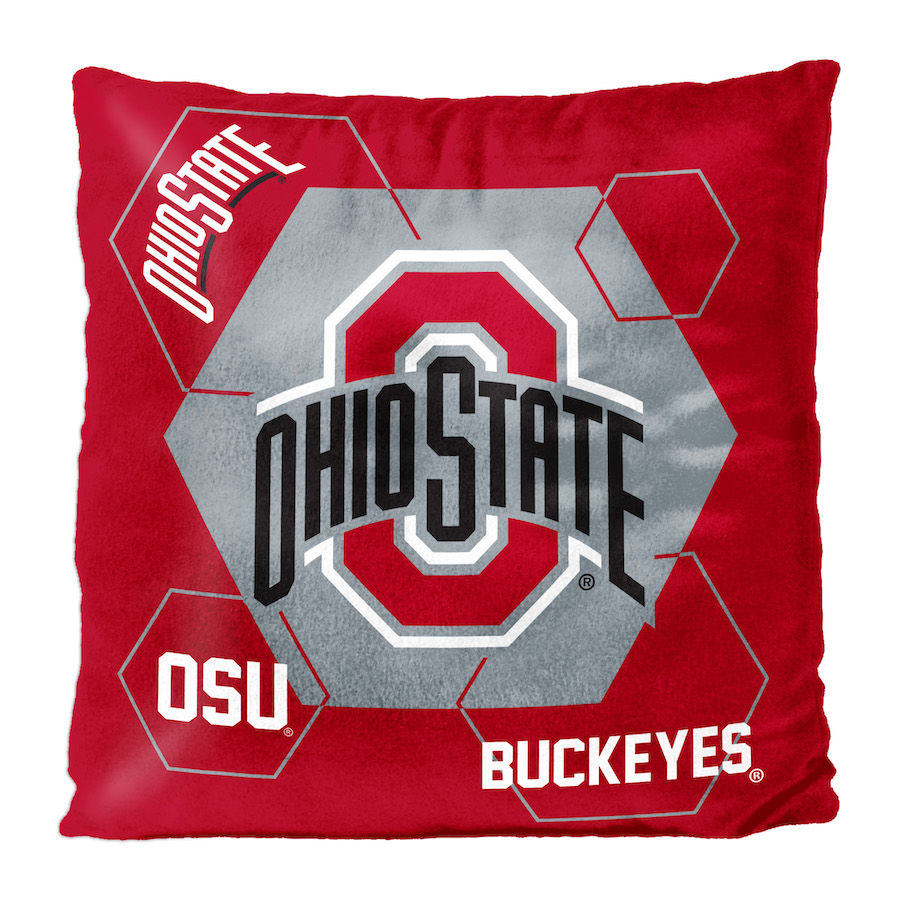 Ohio State Buckeyes Velvet REVERSE Pillow