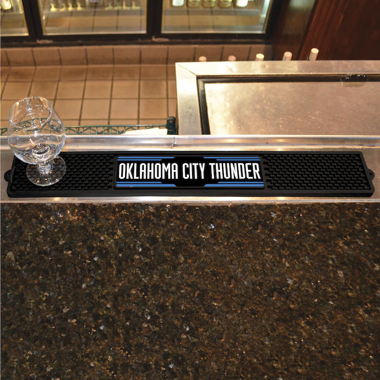 Oklahoma City Thunder Bar Drink Mat