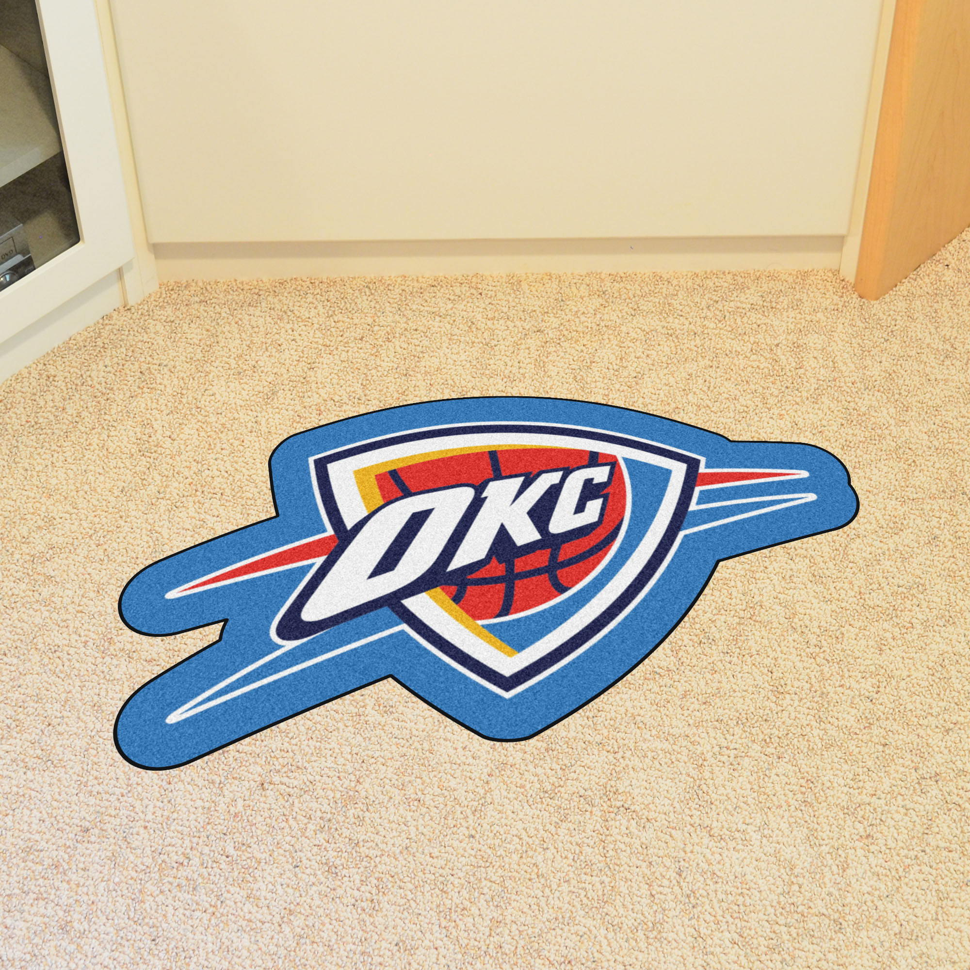 Oklahoma City Thunder NBA Mascot Mat