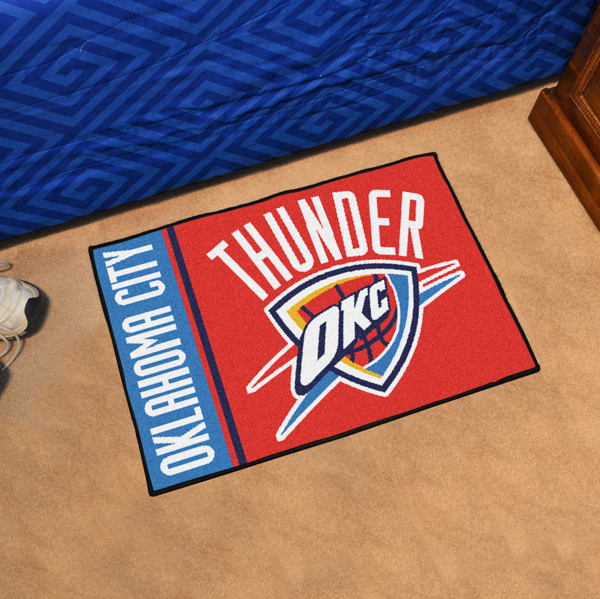Oklahoma City Thunder 20 x 30 Uniform Inspired Starter Rug