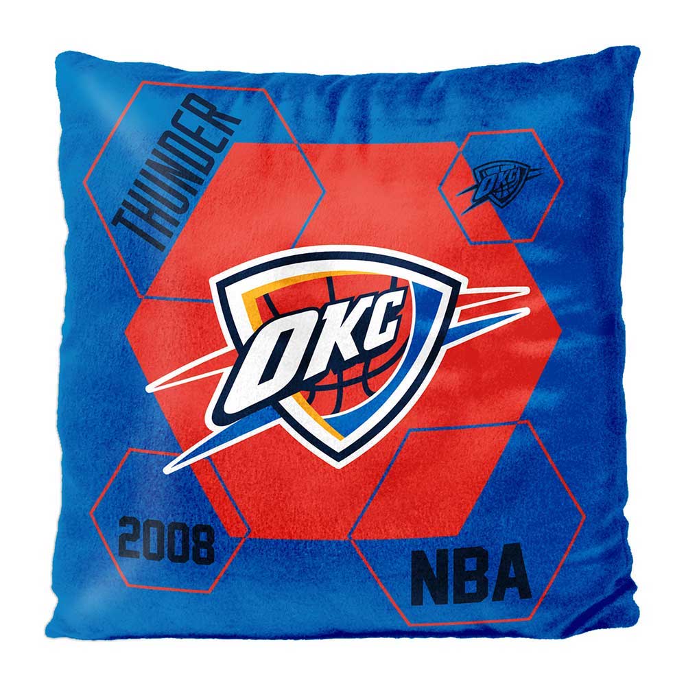 Oklahoma City Thunder Velvet REVERSE Pillow