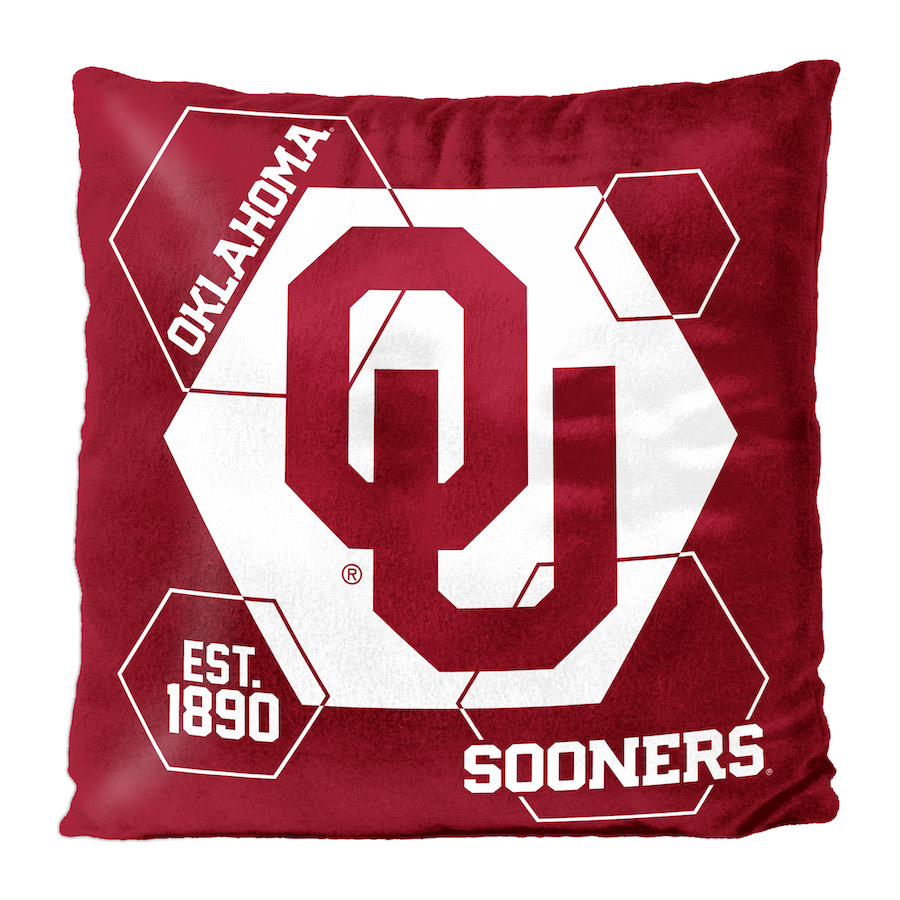 Oklahoma Sooners Velvet REVERSE Pillow