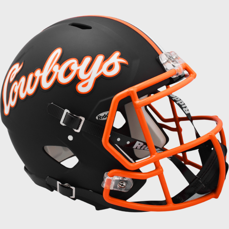 Oklahoma State Cowboys SPEED Revolution Authentic Football Helmet - ALT