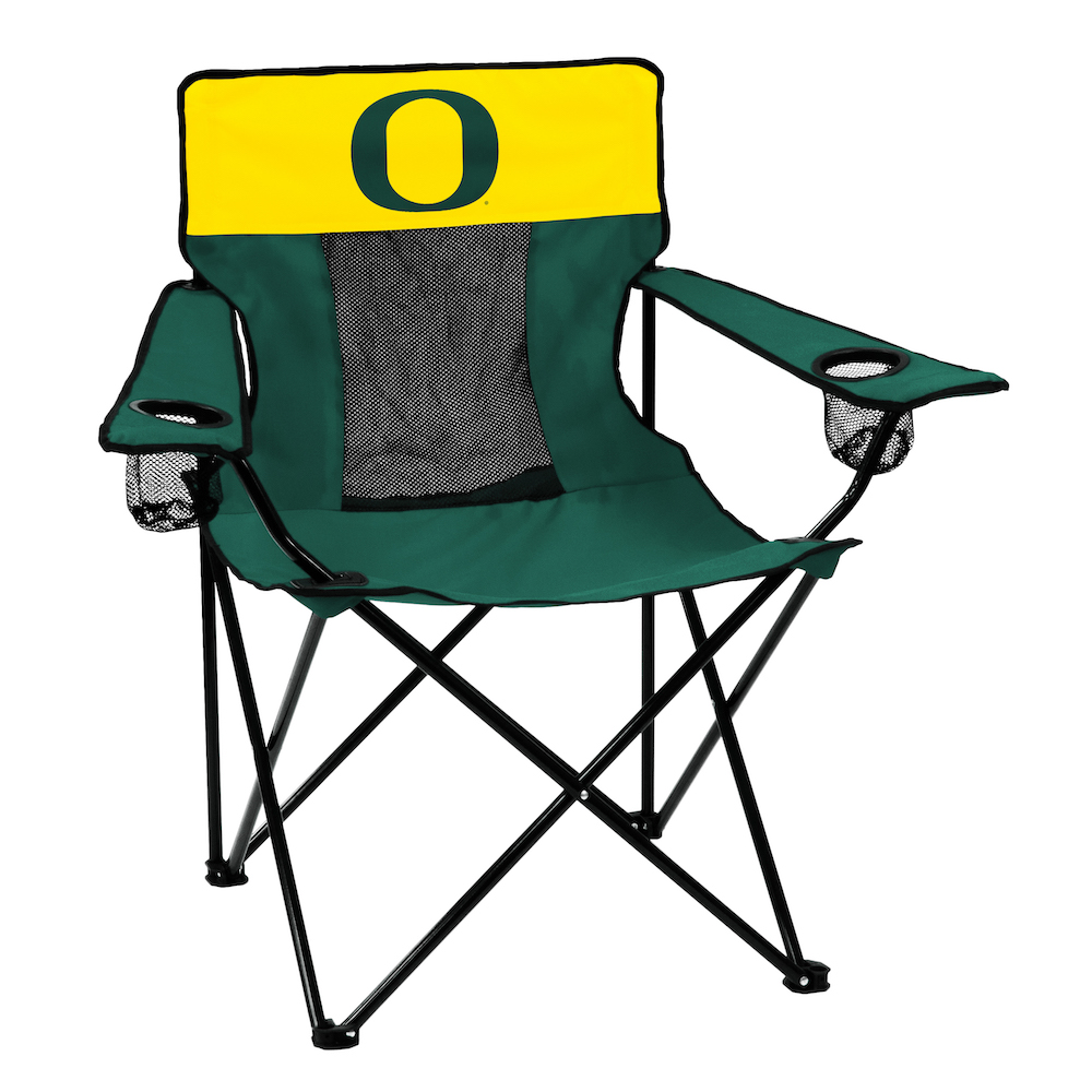 Oregon Ducks ELITE logo folding camp style chair