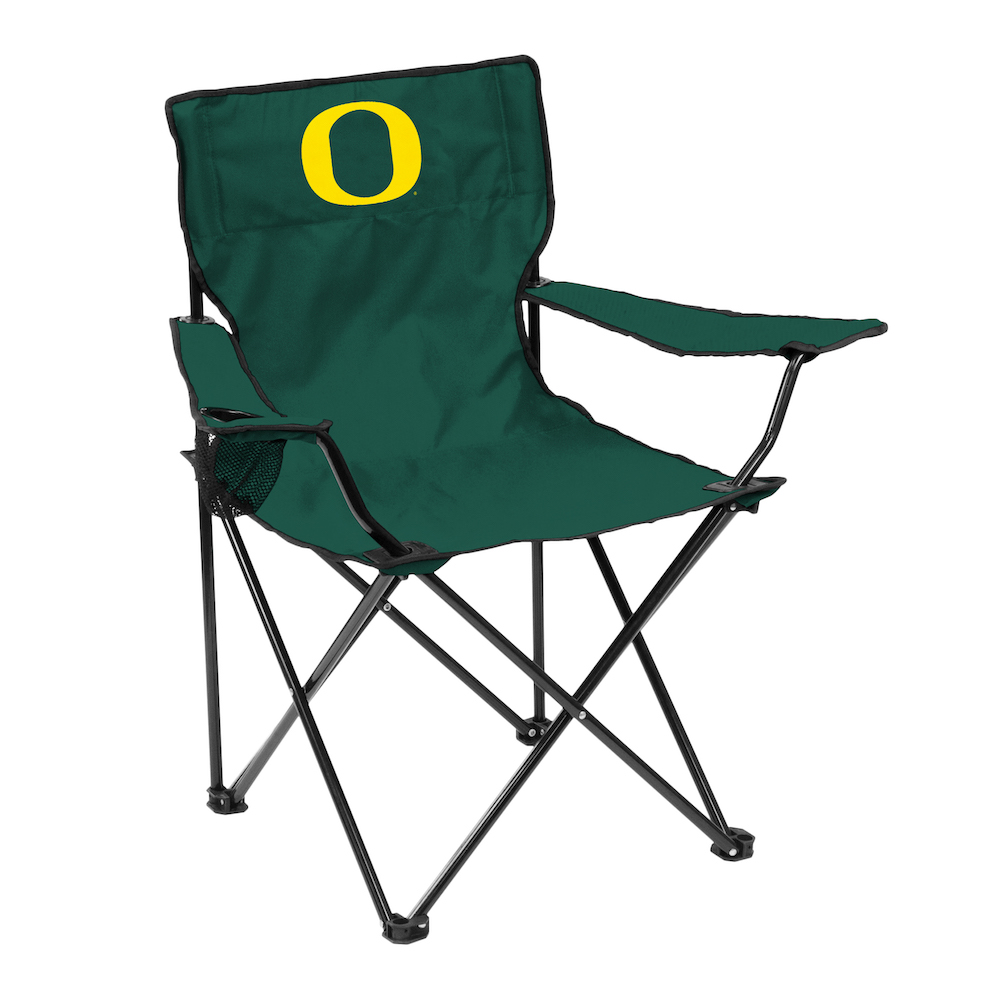 Oregon Ducks QUAD style logo folding camp chair