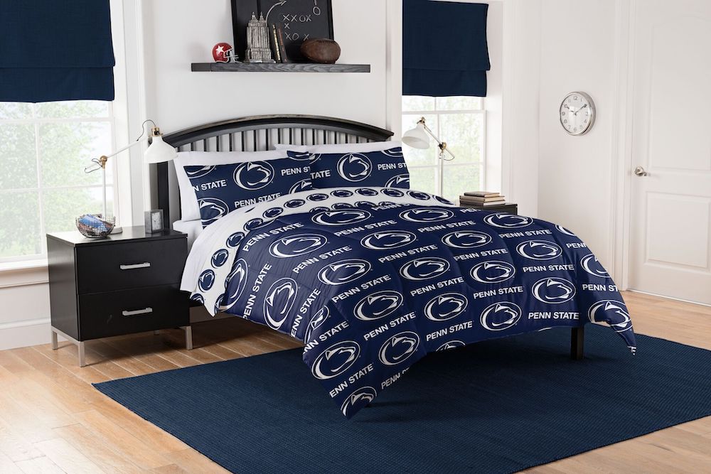 Penn State Nittany Lions QUEEN Bed in a Bag Set