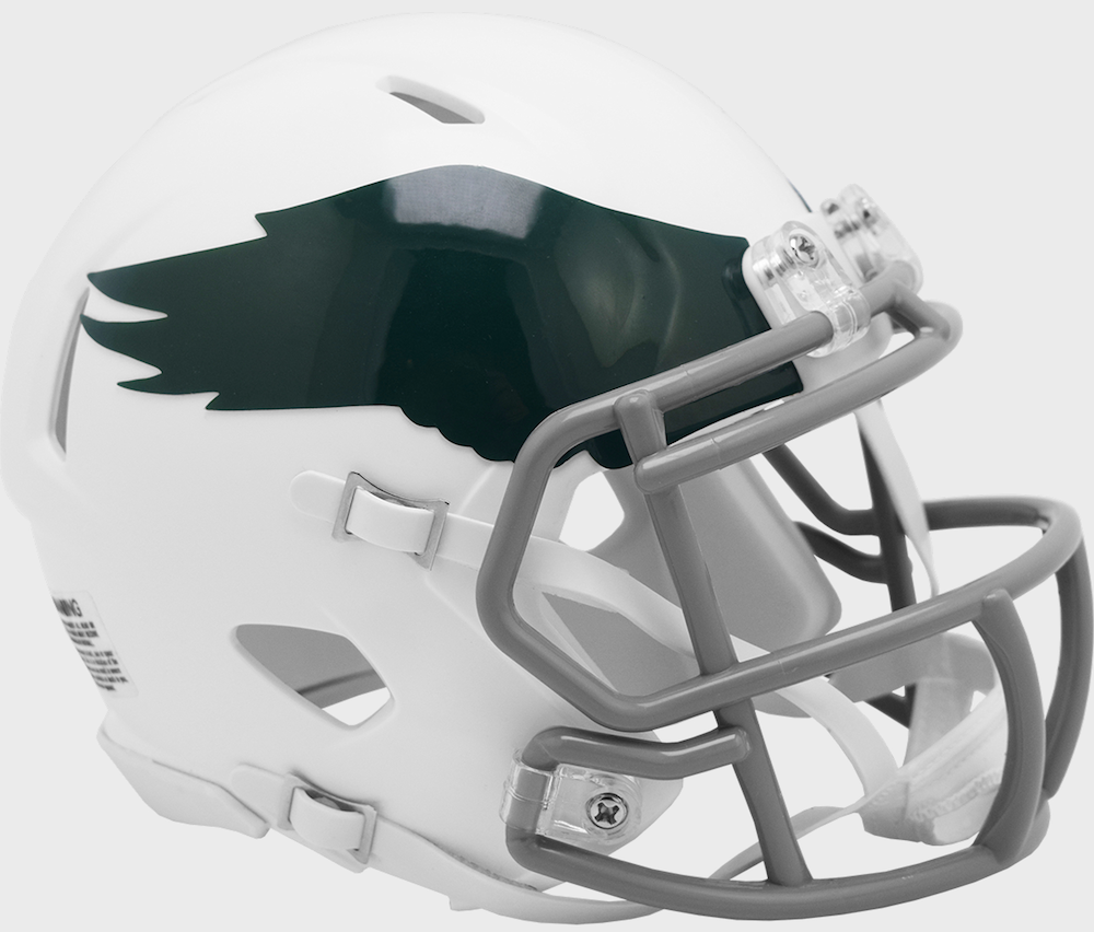 Philadelphia Eagles NFL Throwback 1969-1973 Mini Helmet