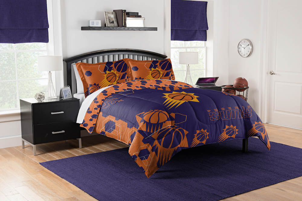 Phoenix Suns QUEEN/FULL size Comforter and 2 Shams
