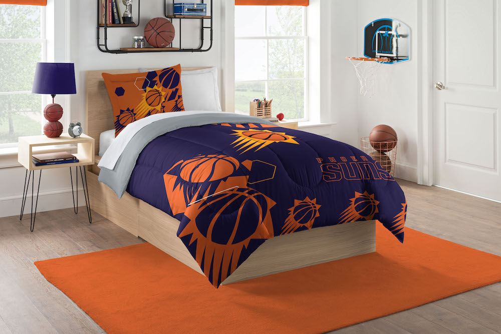 Phoenix Suns Twin Comforter Set with Sham