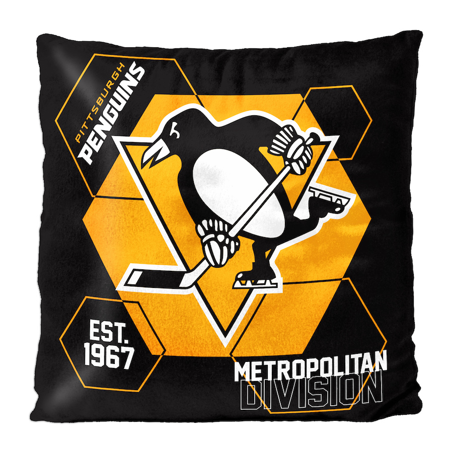 Pittsburgh Penguins Velvet REVERSE Pillow
