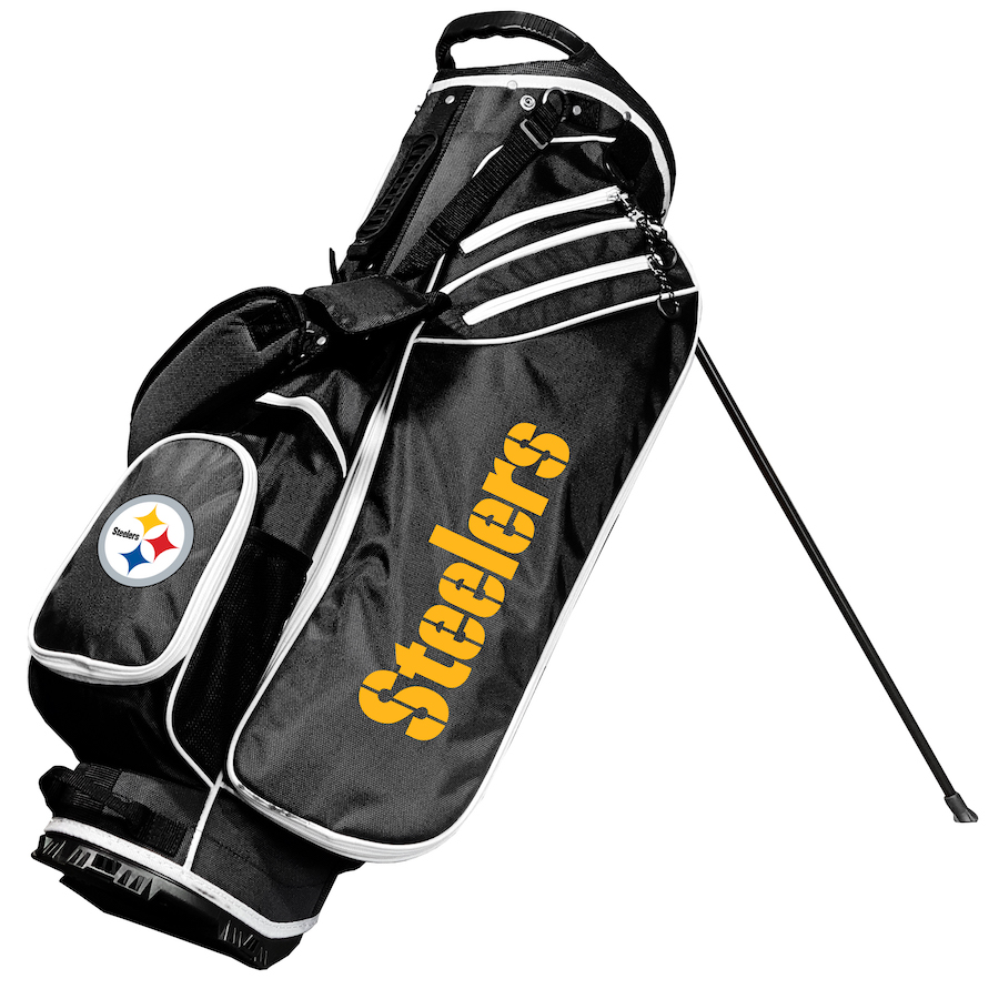 Pittsburgh Steelers BIRDIE Golf Bag with Built in Stand