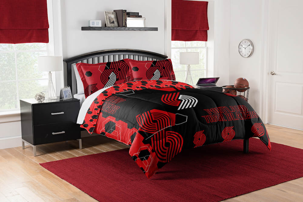 Portland Trail Blazers QUEEN/FULL size Comforter and 2 Shams