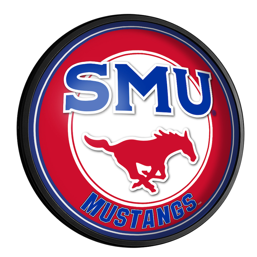SMU Mustangs Slimline LED Wall Sign