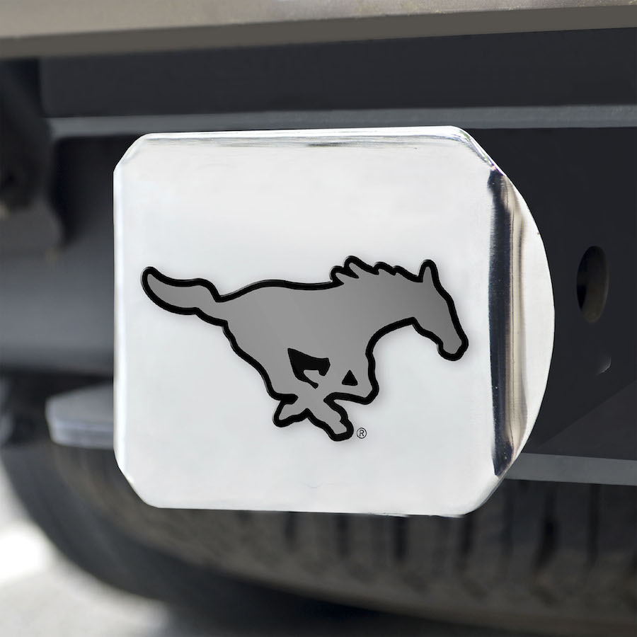 SMU Mustangs Trailer Hitch Cover