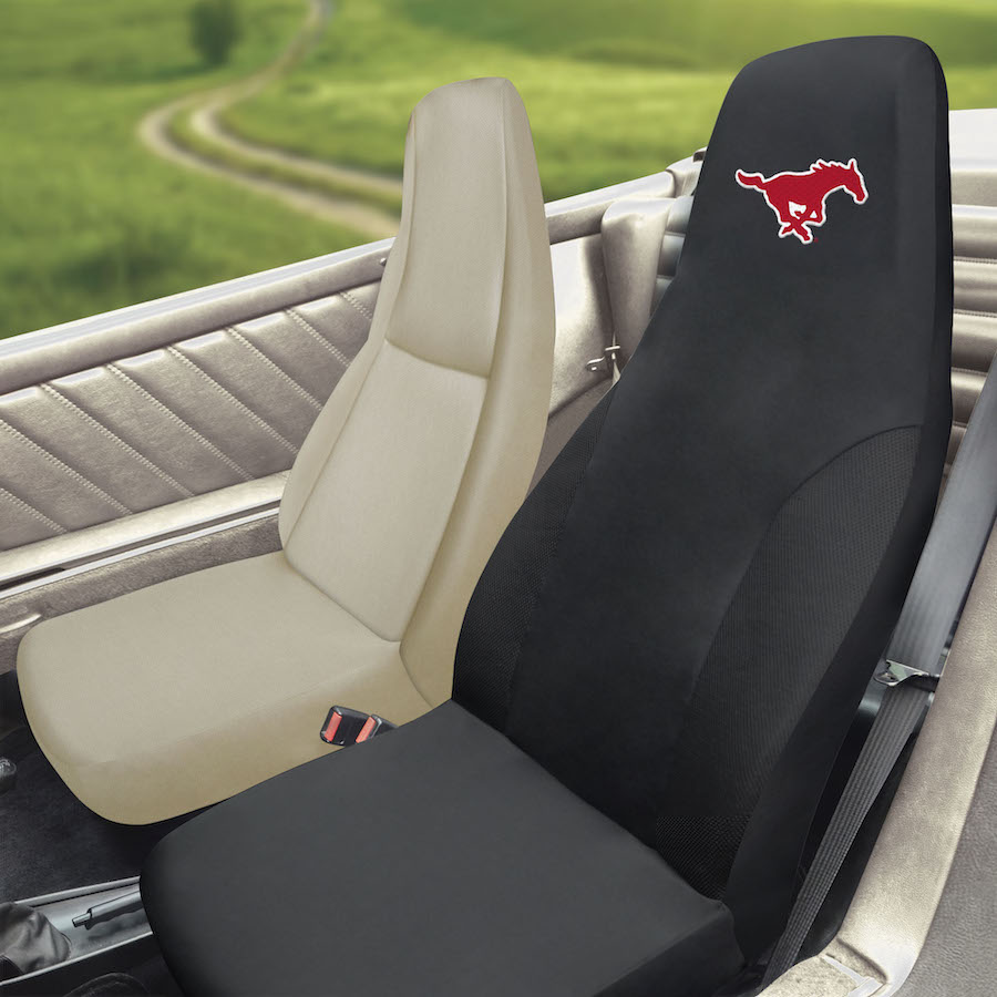 SMU Mustangs Seat Cover