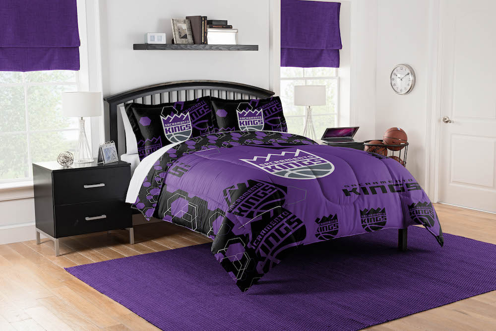Sacramento Kings QUEEN/FULL size Comforter and 2 Shams