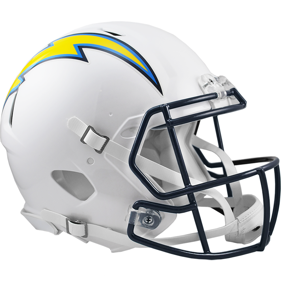 San Diego Chargers Authentic Speed THROWBACK Football Helmet 2007-2018