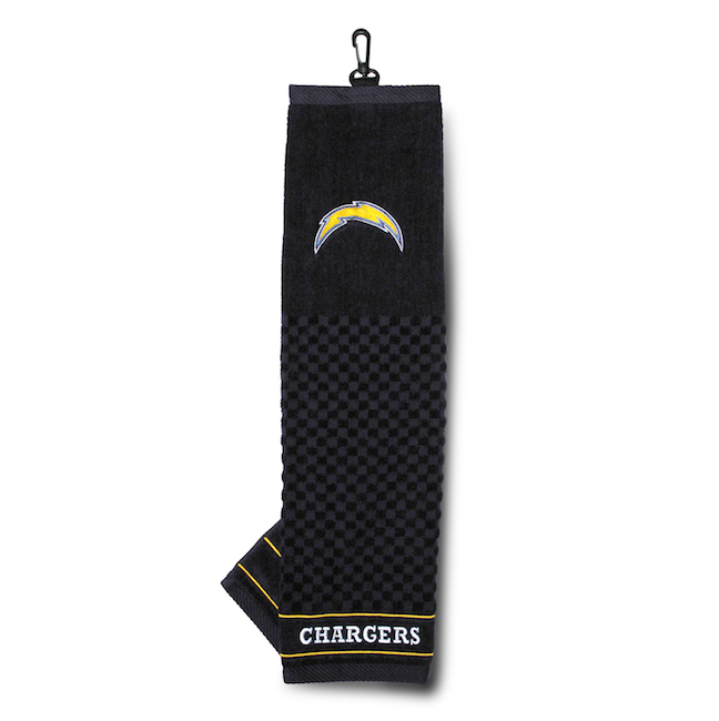 Los Angeles Chargers Embroidered Golf Towel