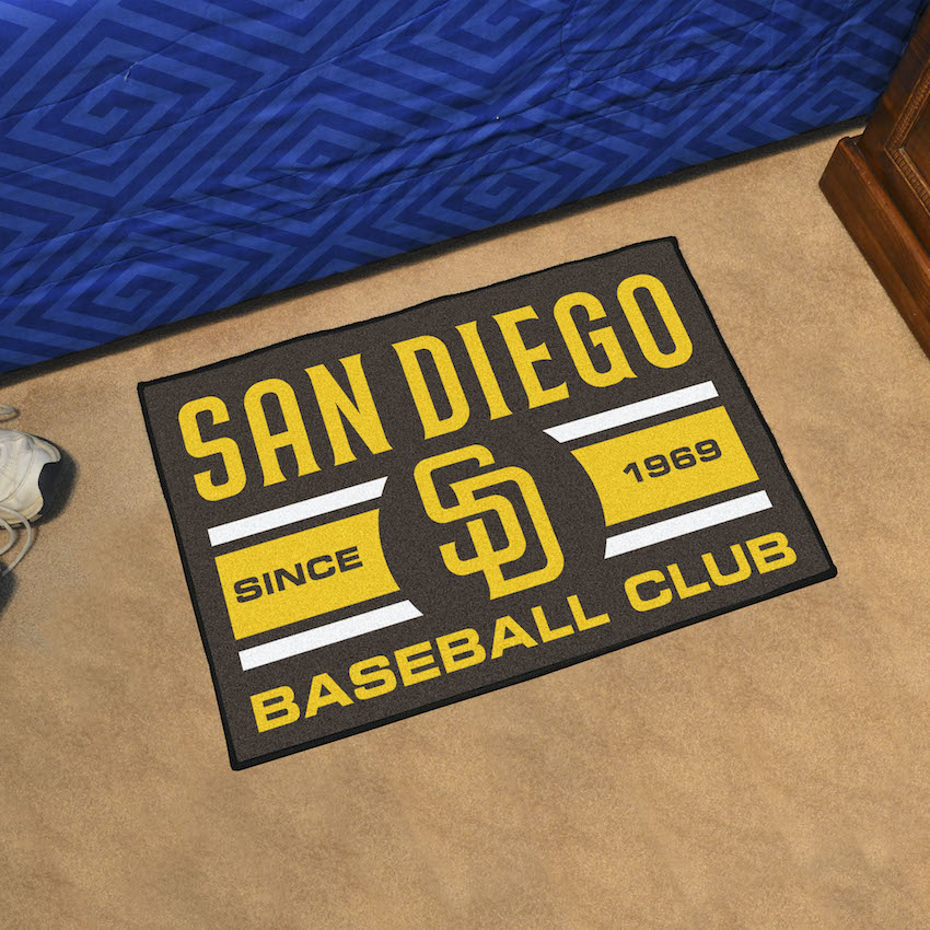 San Diego Padres UNIFORM Themed Floor Mat