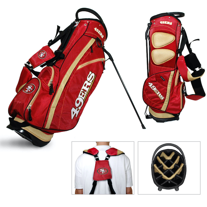 San Francisco 49ers Fairway Carry Stand Golf Bag