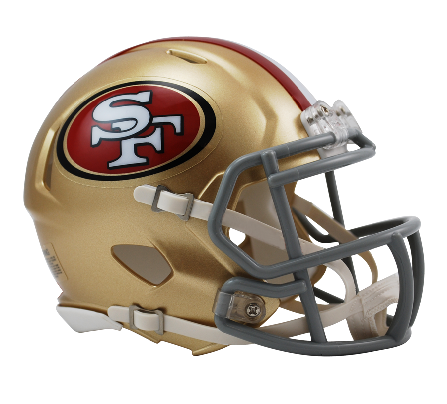 San Francisco 49ers NFL Mini SPEED Helmet by Riddell