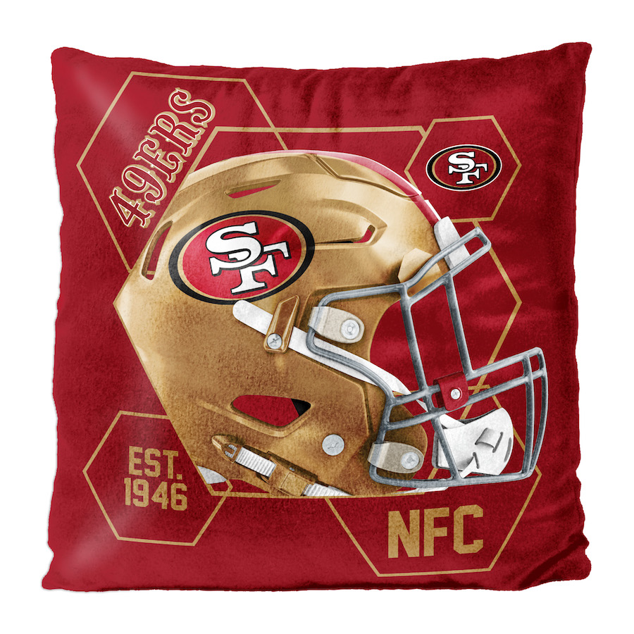 San Francisco 49ers Velvet REVERSE Pillow