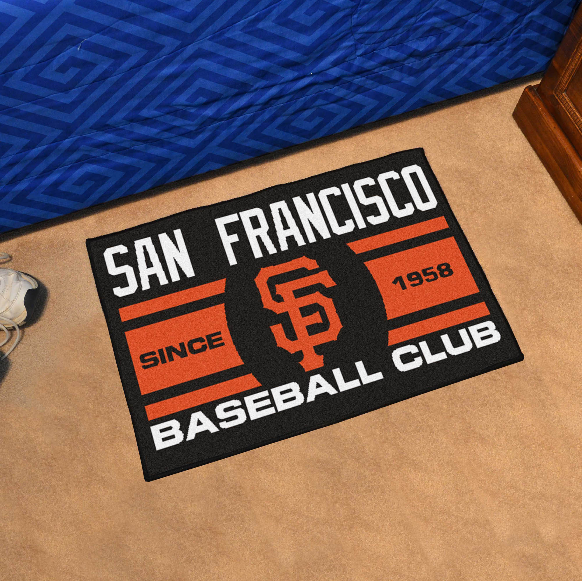 San Francisco Giants UNIFORM Themed Floor Mat