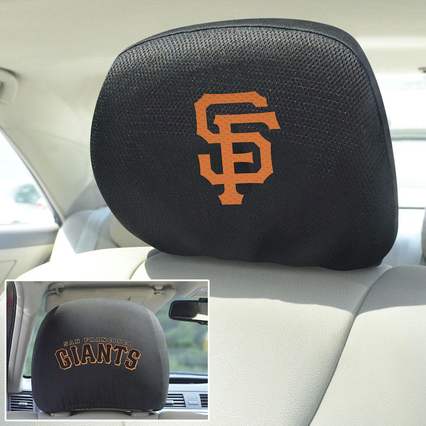 San Francisco Giants Head Rest Covers