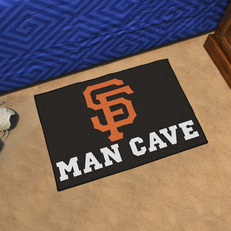San Francisco Giants MAN CAVE 20 x 30 STARTER Floor Mat