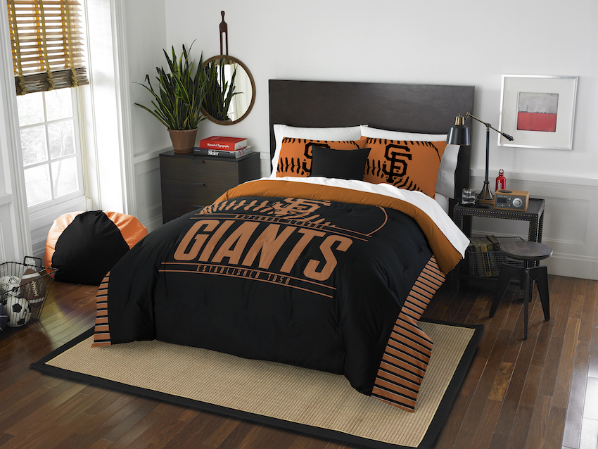 San Francisco Giants QUEEN/FULL size Comforter and 2 Shams