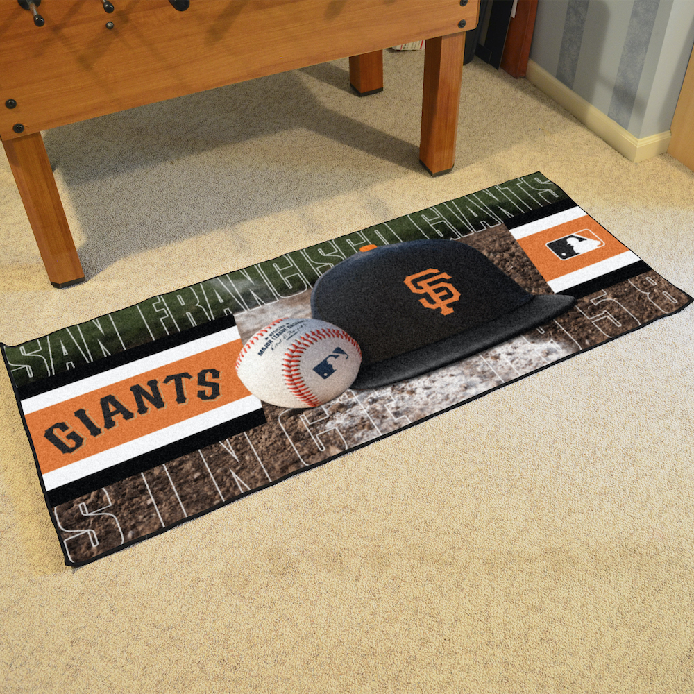 San Francisco Giants 30 x 72 Baseball Carpet Runner