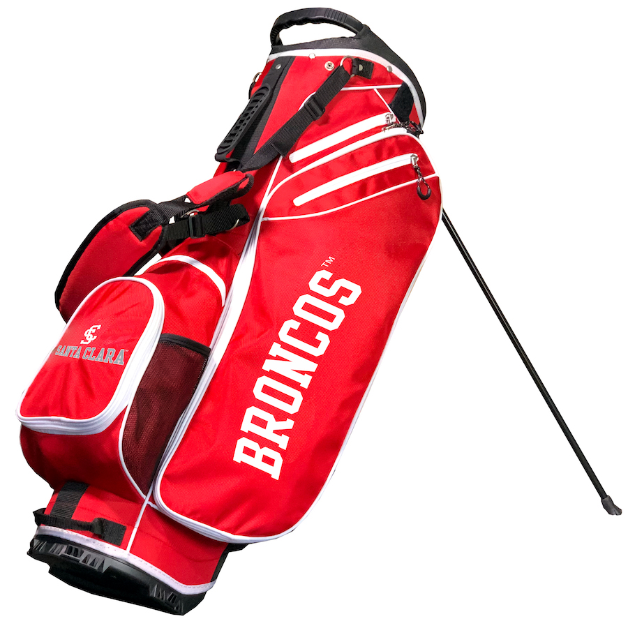 Santa Clara Broncos BIRDIE Golf Bag with Built in Stand