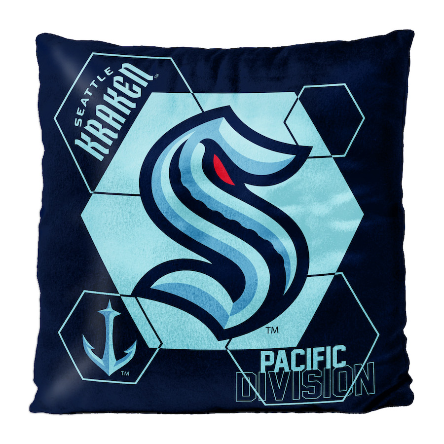 Seattle Kraken Velvet REVERSE Pillow