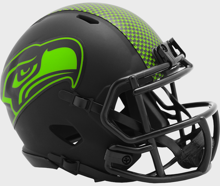 Seattle Seahawks Mini Speed ECLIPSE Collectible Helmet