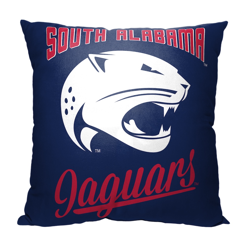 South Alabama Jaguars ALUMNI Decorative Throw Pillow 18 x 18 inch