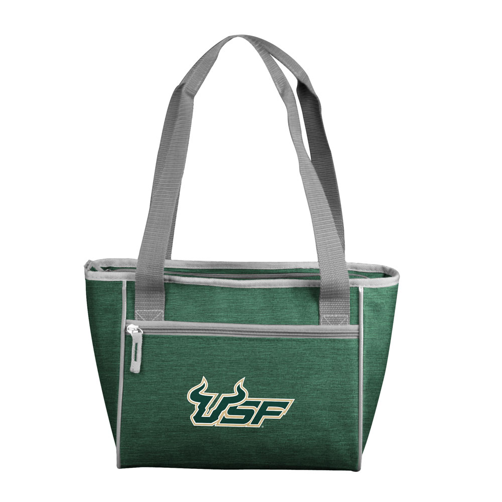 South Florida Bulls Crosshatch 16 Can Cooler Tote