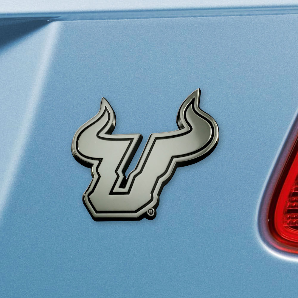 South Florida Bulls Metal Auto Emblem