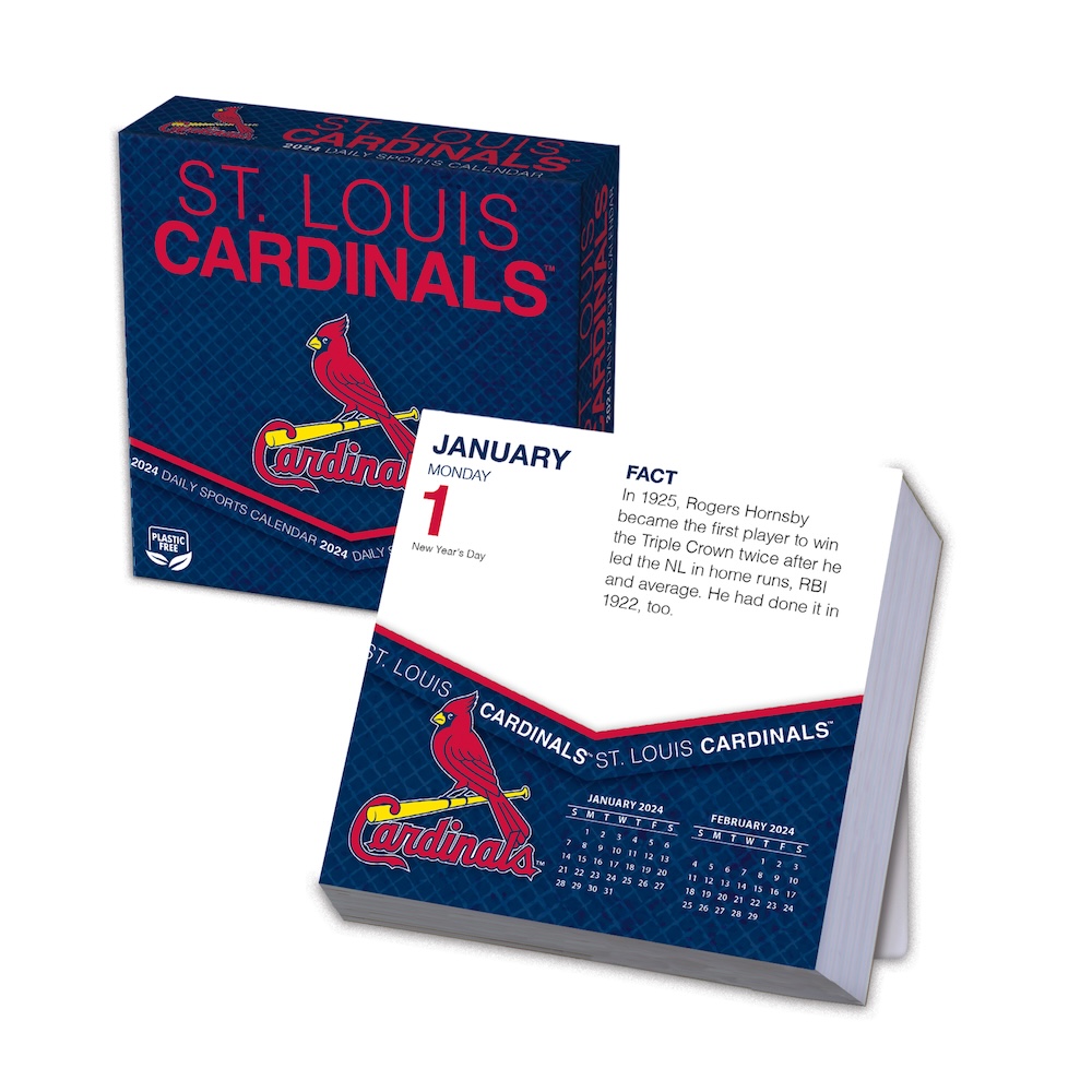 St. Louis Cardinals 2019 Page-A-Day Box Calendar - Buy at KHC Sports