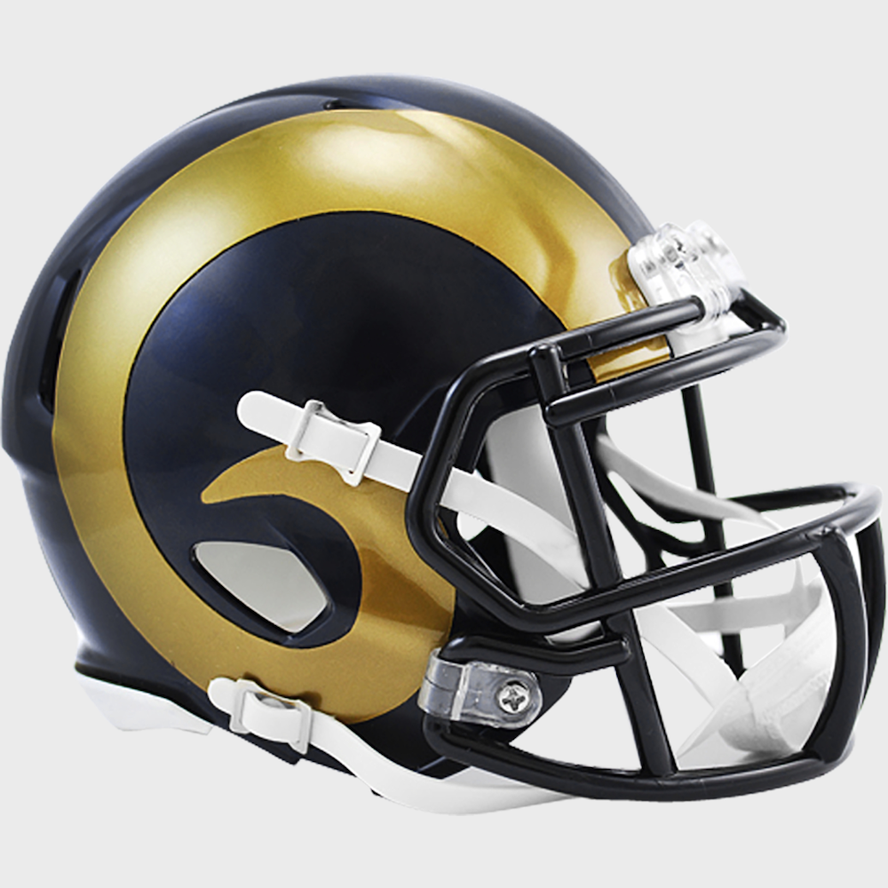 St. Louis Rams NFL Throwback 2000-2016 Mini Helmet