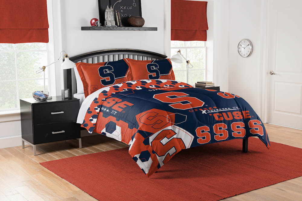 Syracuse Orange QUEEN/FULL size Comforter and 2 Shams