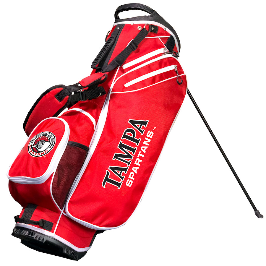 Tampa Spartans BIRDIE Golf Bag with Built in Stand