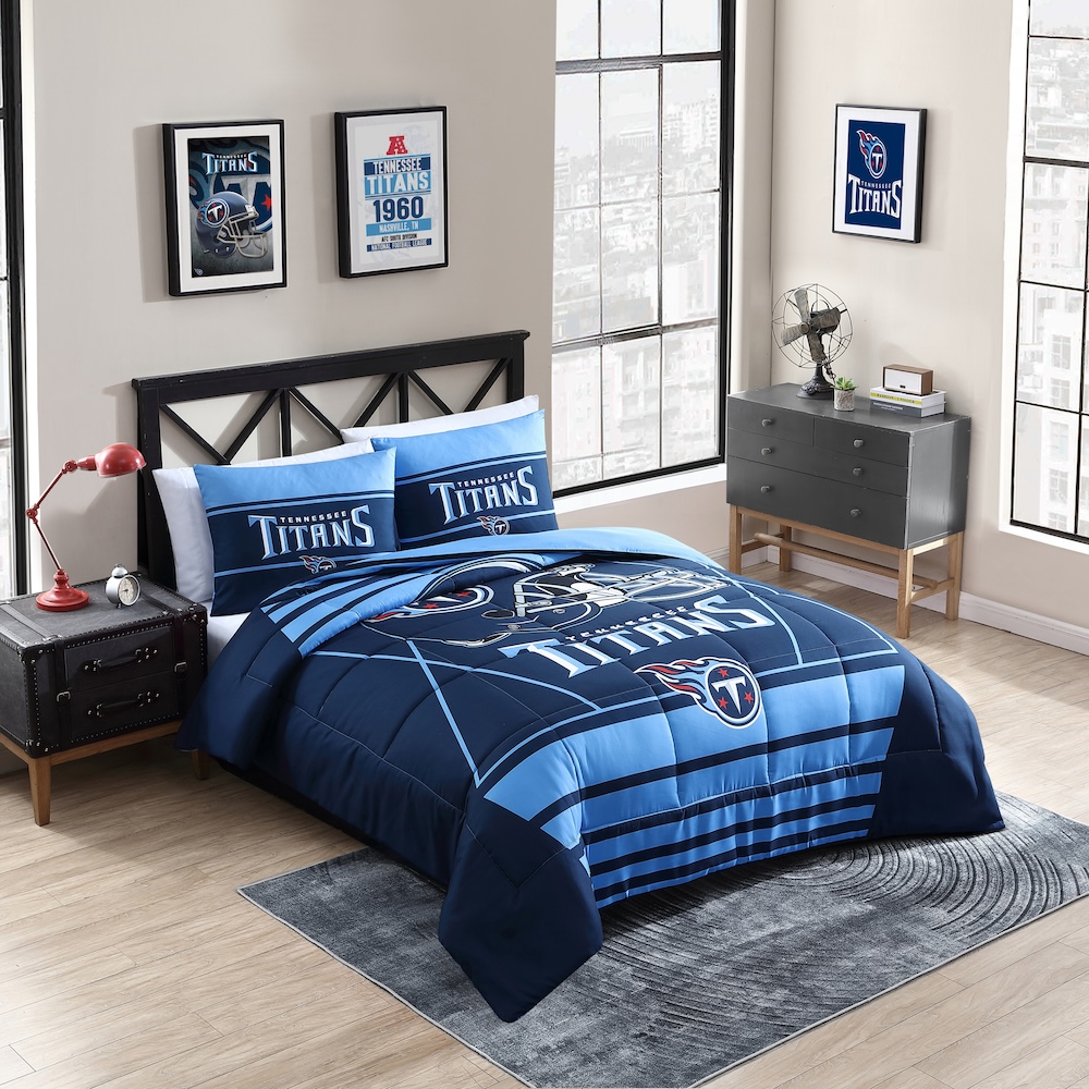 Tennessee Titans QUEEN/FULL size Comforter and 2 Shams