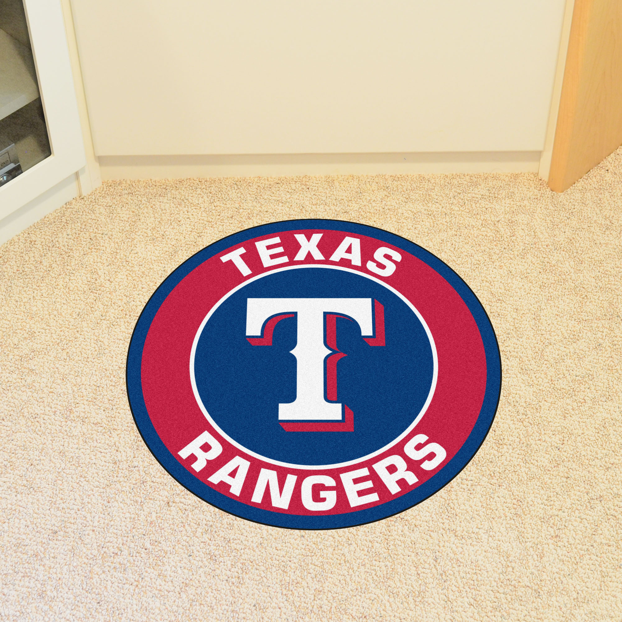 Texas Rangers Roundel Mat