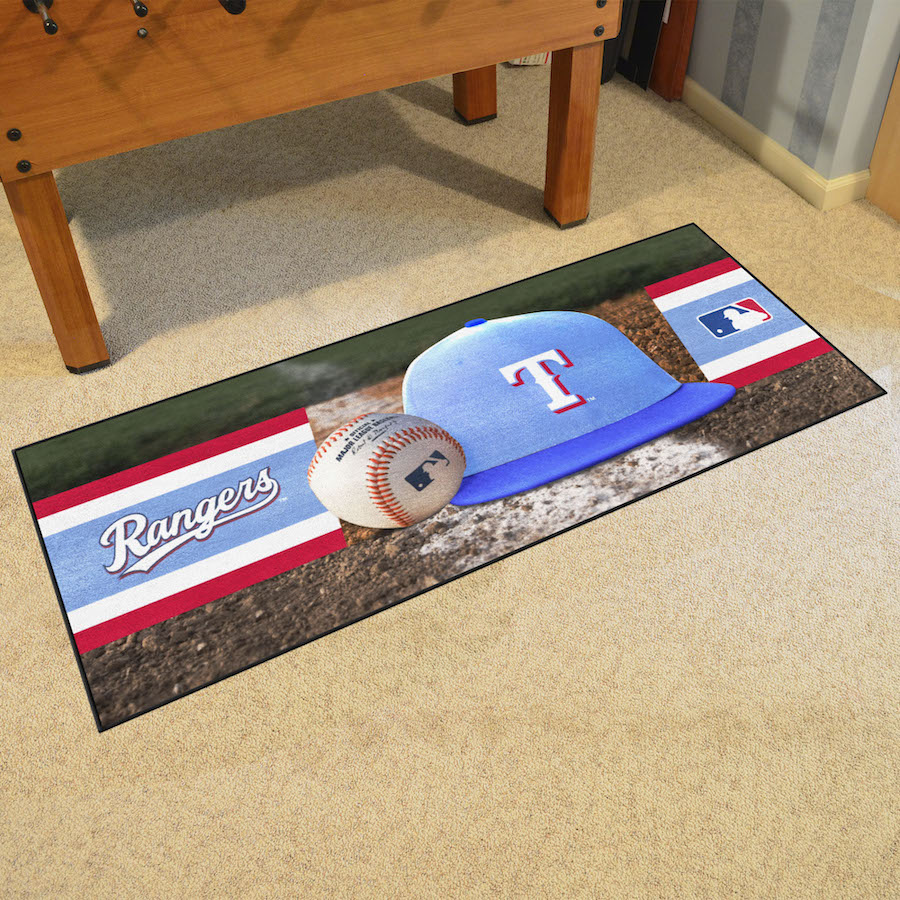 Texas Rangers 30 x 72 Baseball Carpet Runner