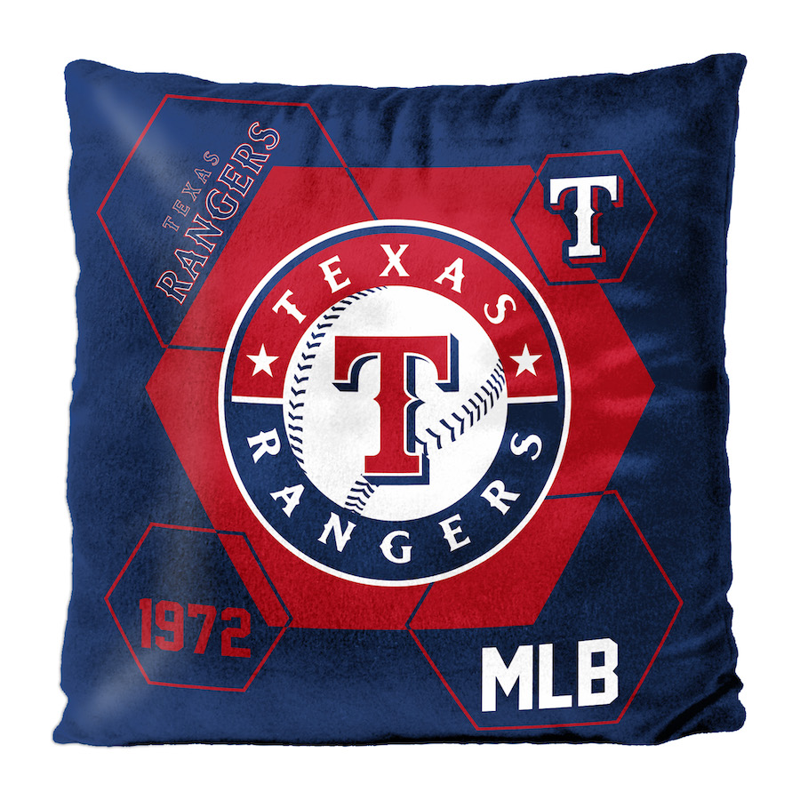 Texas Rangers Velvet REVERSE Pillow