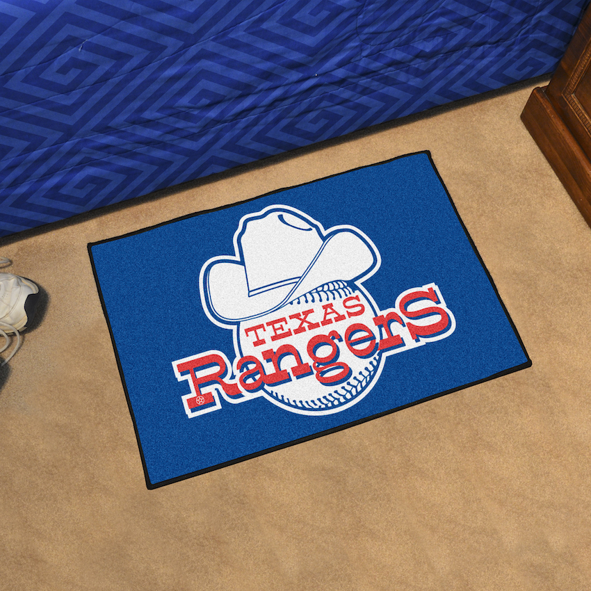 Texas Rangers MLBCC Vintage 20 x 30 STARTER Floor Mat - Throwback Logo