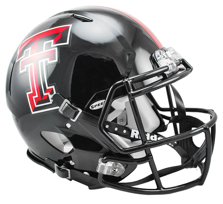 Texas Tech Red Raiders SPEED Revolution Authentic Football Helmet