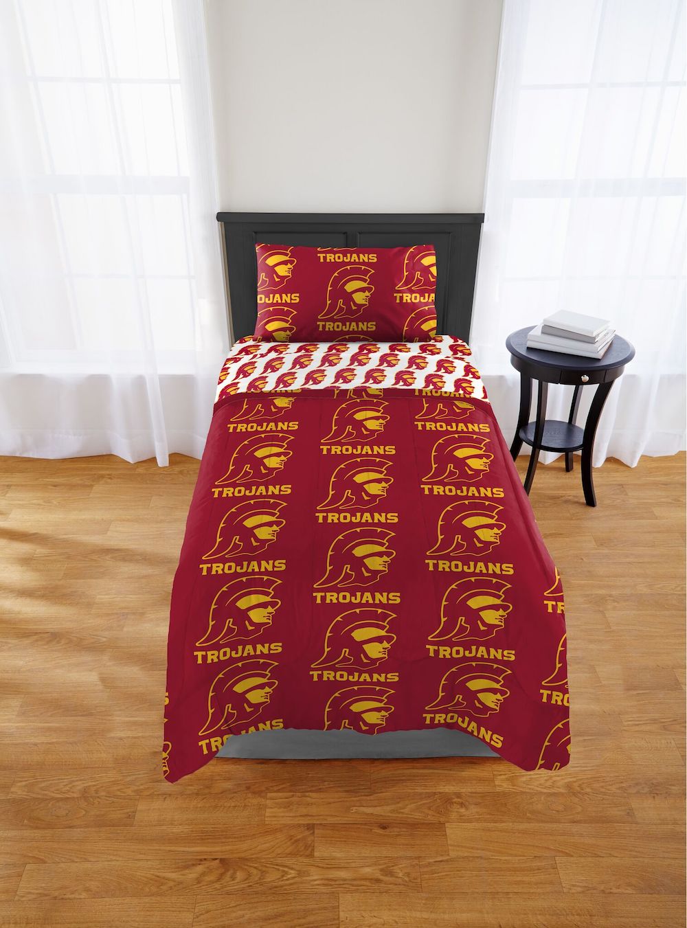 USC Trojans TWIN Bed in a Bag Set