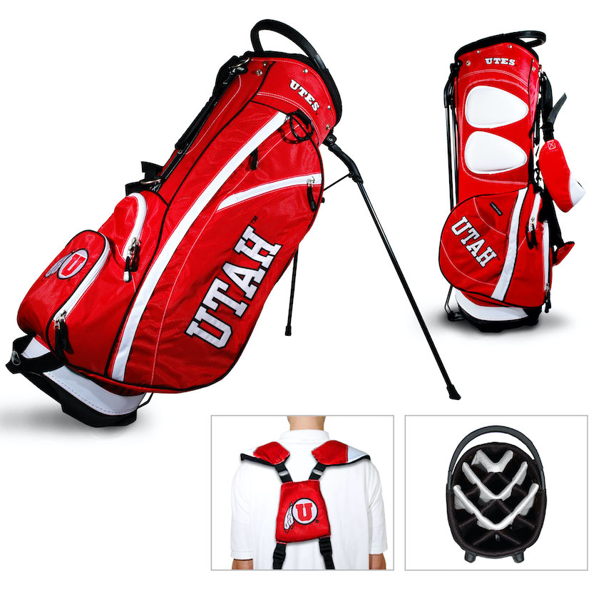 Utah Utes Fairway Carry Stand Golf Bag