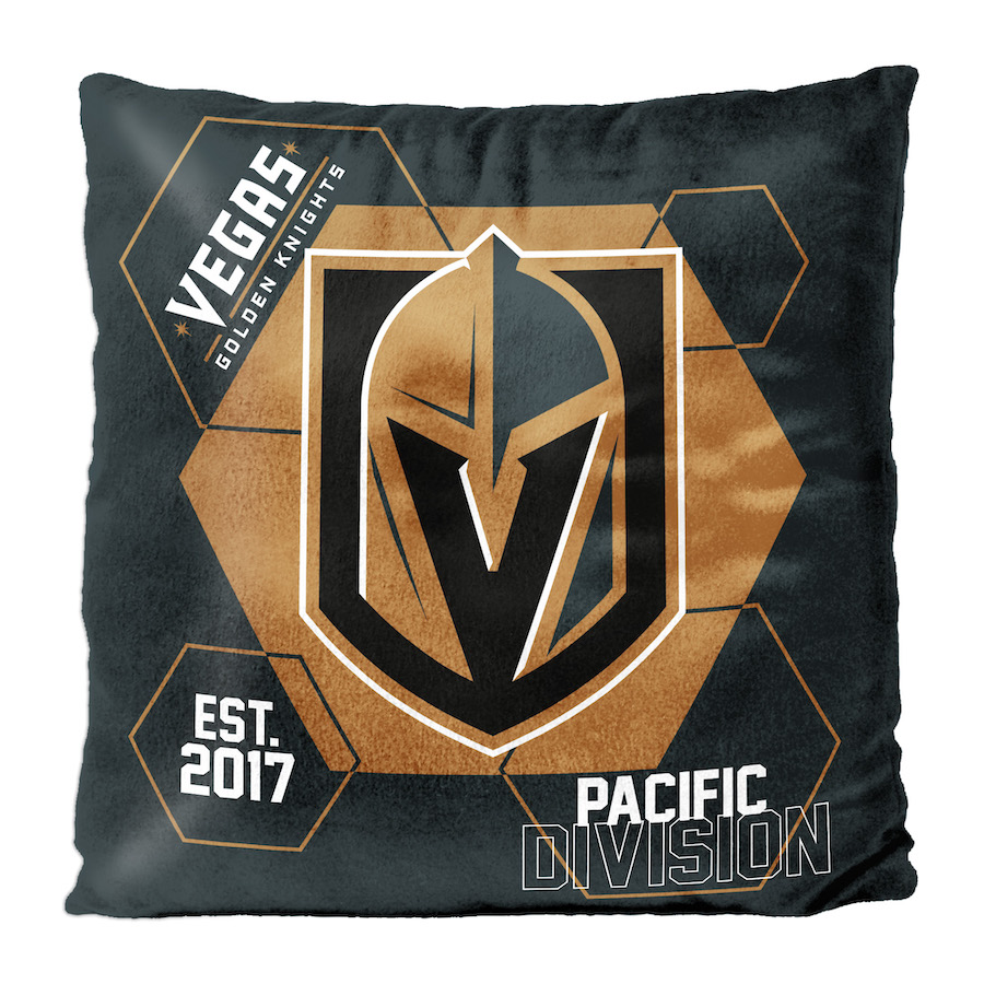 Vegas Golden Knights Velvet REVERSE Pillow